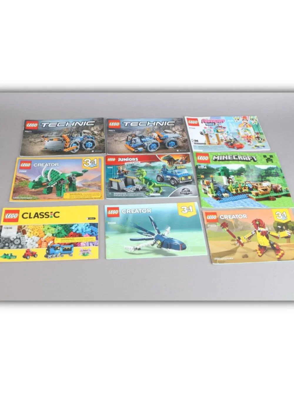 Large lot of LEGO manuals and instruction booklets YOU GET EVERYTHING PICTURED